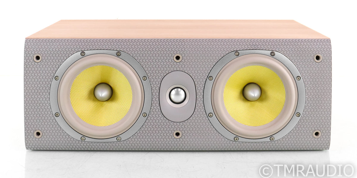 B&W LCR 600 S3 Center Channel Speaker; LCR600S3; Sorrento Oak