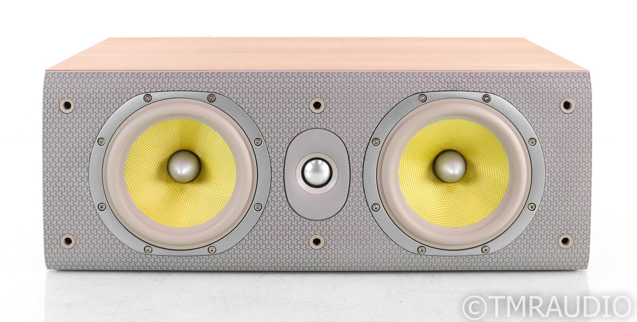 B&W LCR 600 S3 Center Channel Speaker; LCR600S3; Sorrento Oak