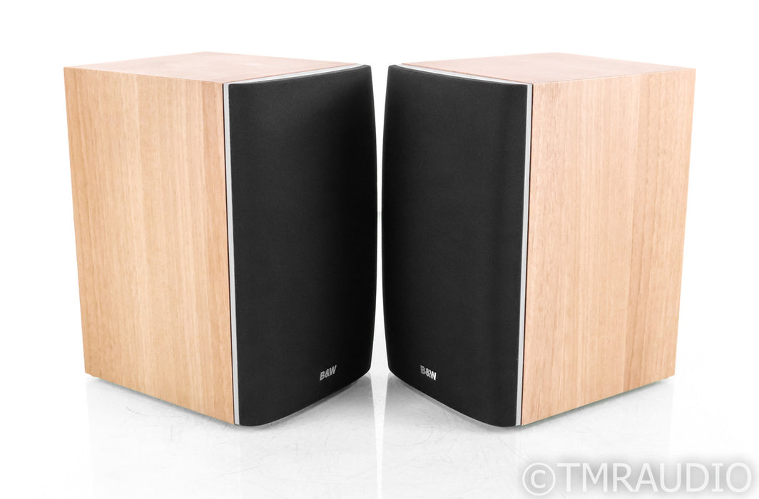B&W DM 600 S3 Bookshelf Speakers; DM600S3; Sorrento Oak Pair