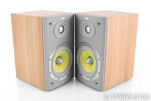 B&W DM 600 S3 Bookshelf Speakers; DM600S3; Sorrento Oak Pair