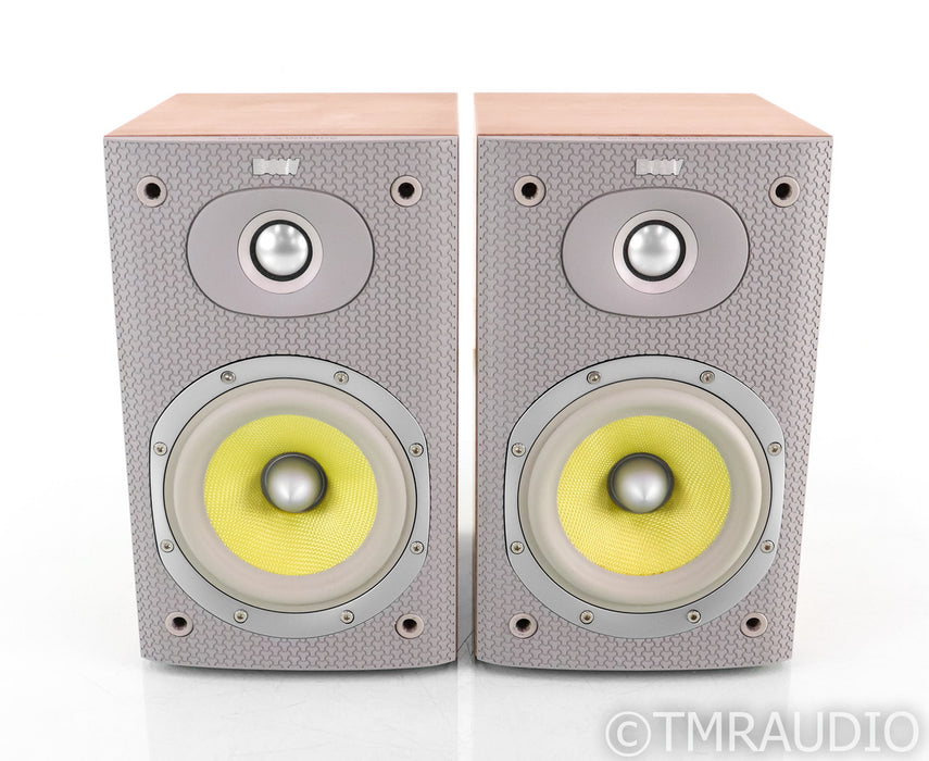 B&W DM 600 S3 Bookshelf Speakers; DM600S3; Sorrento Oak Pair