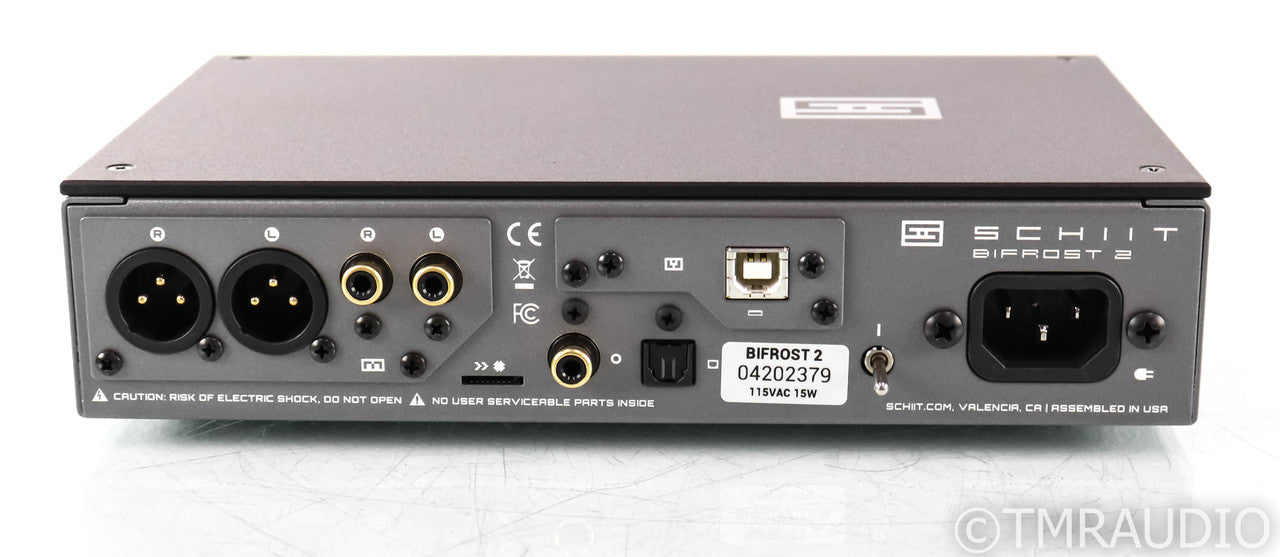 Schiit Bifrost 2 DAC; D/A Converter; Black; Remote; Unison USB