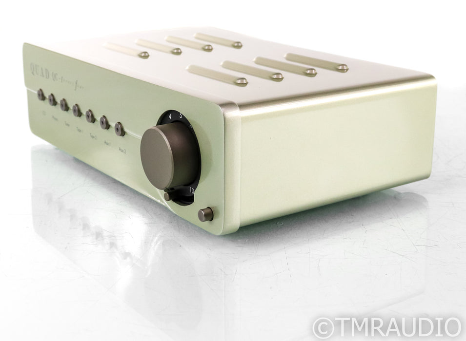 Quad QC-24 Stereo Tube Hybrid Preamplifier; QC24; MM / MC Phono; Twenty Four