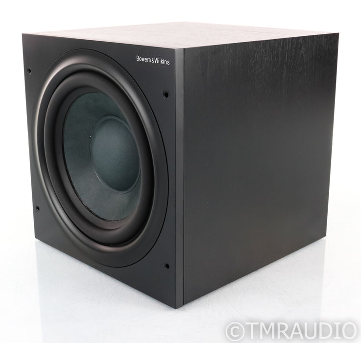 B&W ASW610 10" Powered Subwoofer; ASW 610; Black Ash