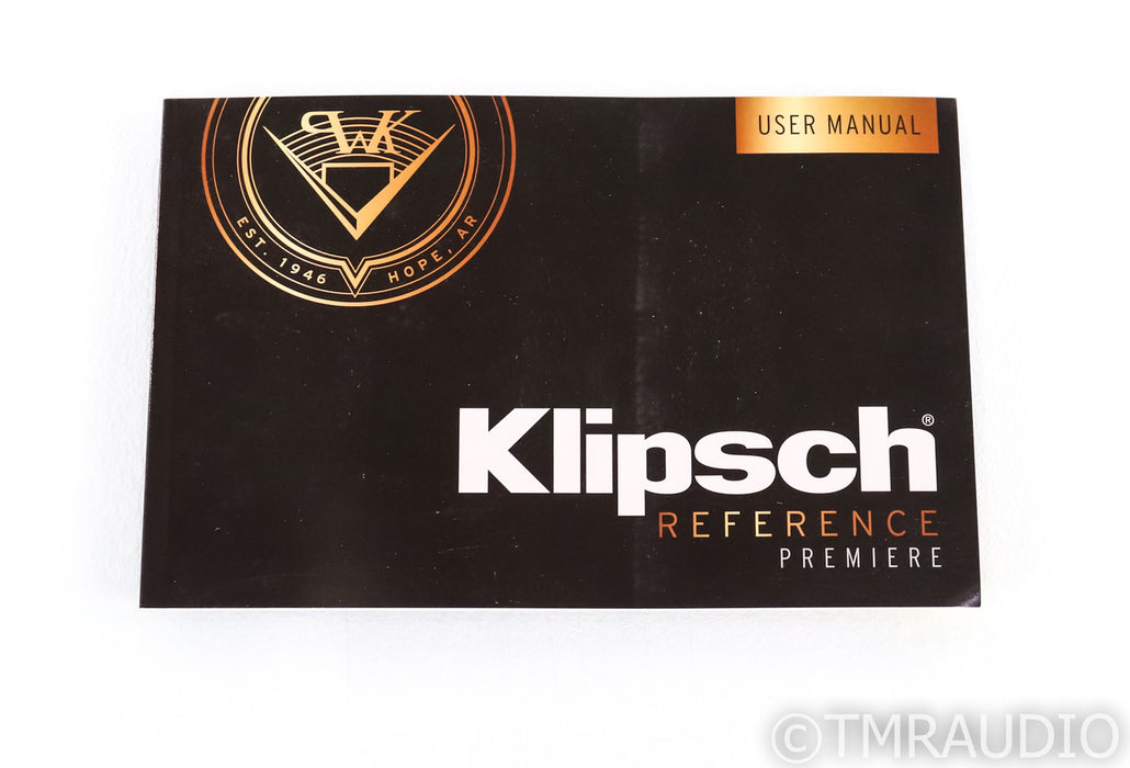 Klipsch RP-160M Bookshelf Speakers; RP160M; Black Pair