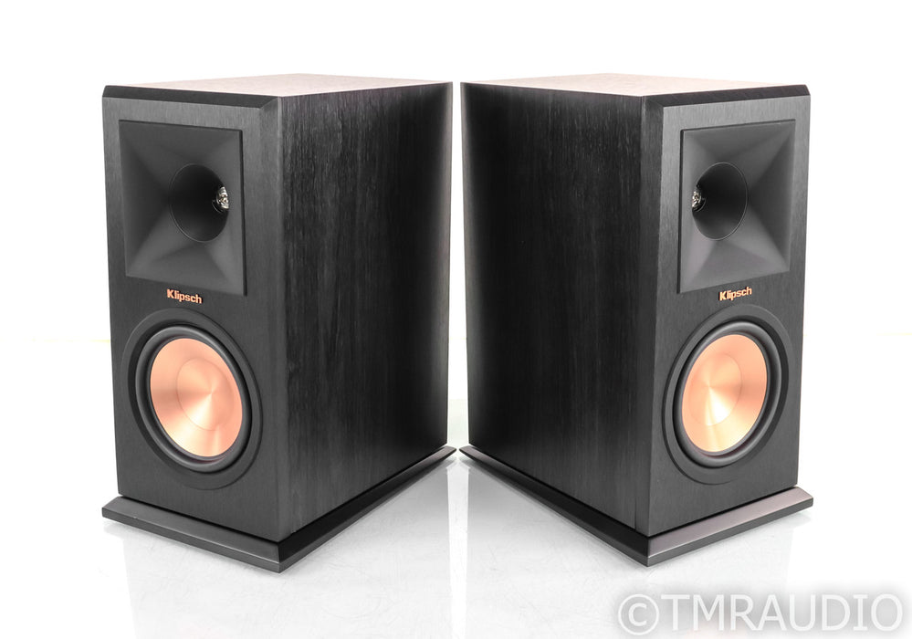 Klipsch RP-160M Bookshelf Speakers; RP160M; Black Pair