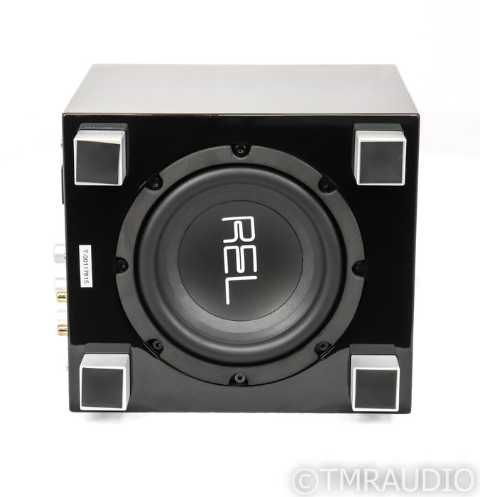 REL Acoustics T/Zero 6.5" Powered Subwoofer; High Gloss Black; T-Zero
