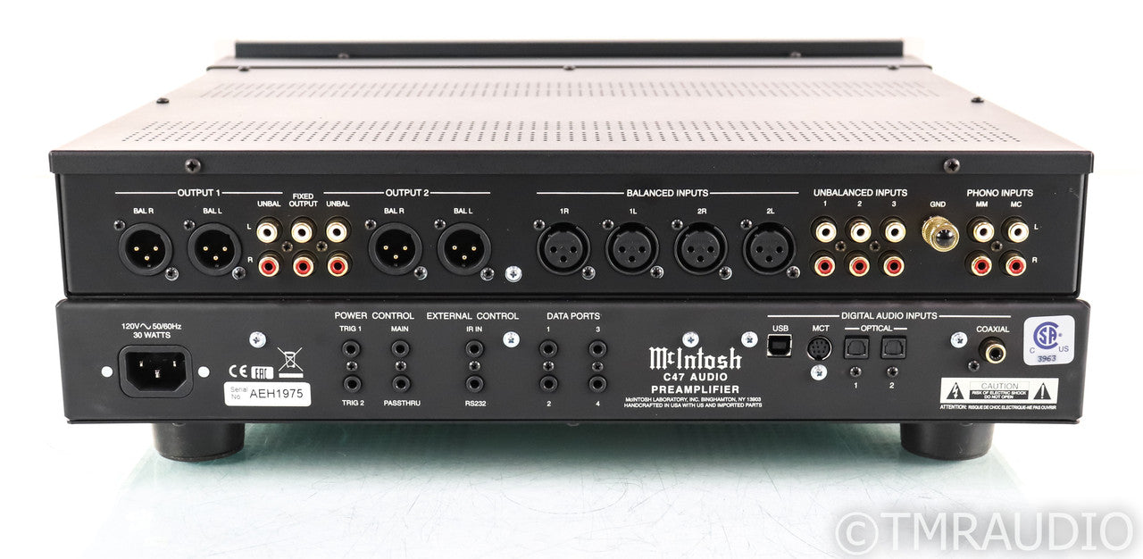 McIntosh C47 Stereo Preamplifier; C-47; MM / MC Phono; Remote