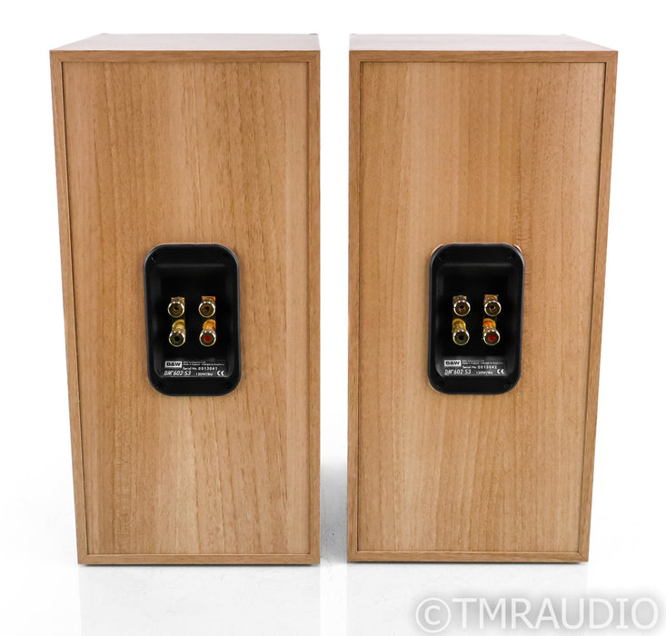 B&W DM 602 S3 Bookshelf Speakers; Sorrento Pair; DM602S3
