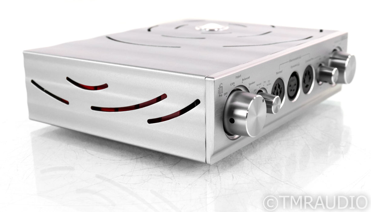 ifi Pro iESL Electrostatic Headphone Amplifier; Silver; Balanced
