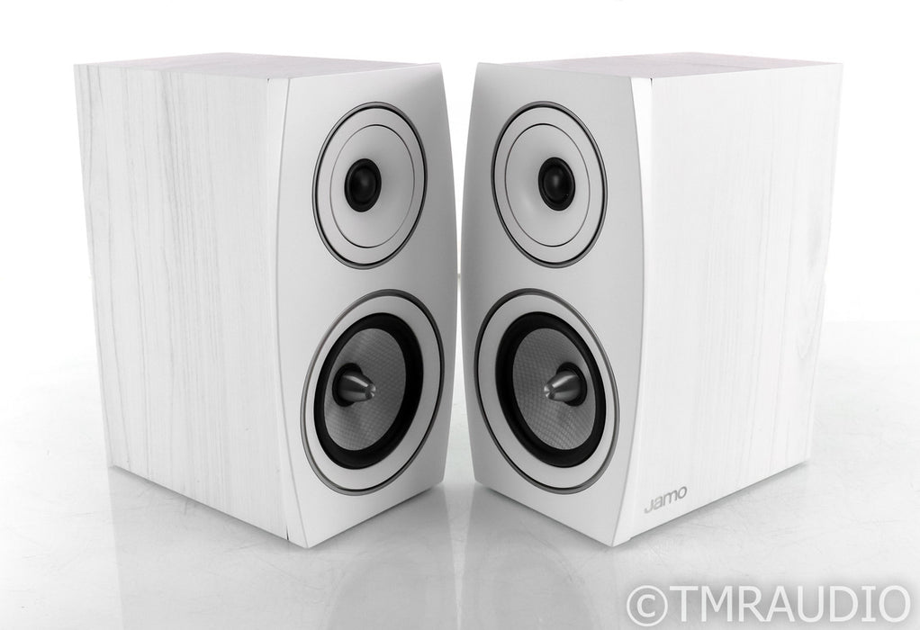 Jamo C93 II Bookshelf Speakers; C-93 2; Concert 9; White Oak Pair
