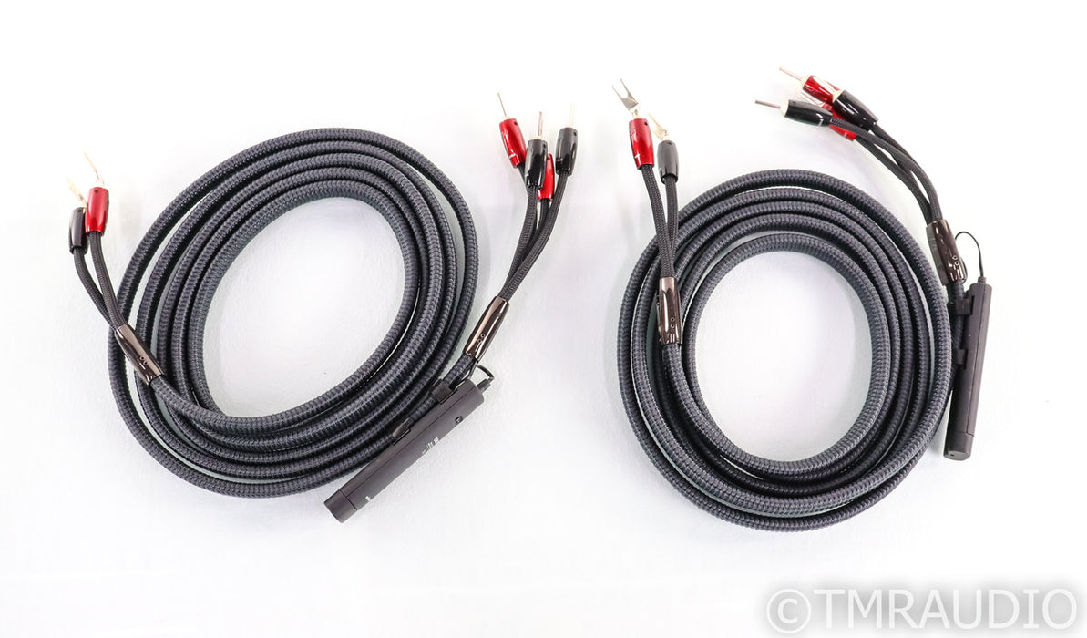 AudioQuest Meteor SBW Bi-Wire Speaker Cables; 12ft Pair; 72v DBS (Excellent)