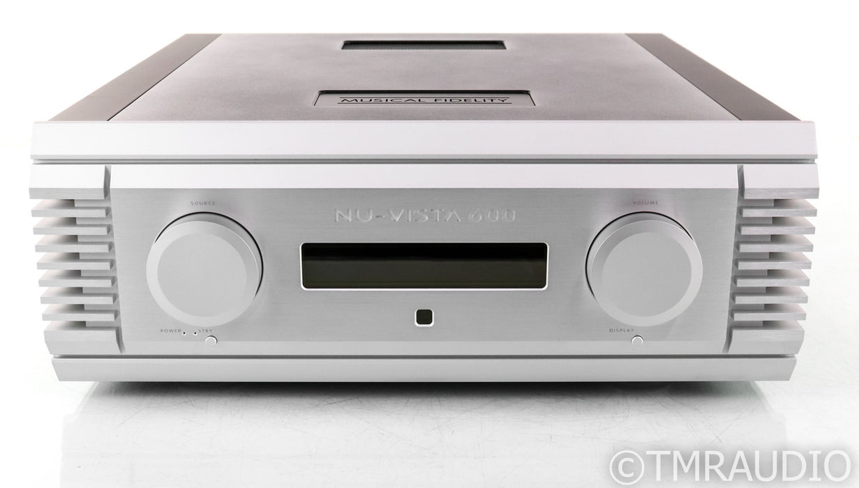 Musical Fidelity  Nu-Vista 600 Stereo Integrated Amplifier; Silver (Open Box w/ Warranty)