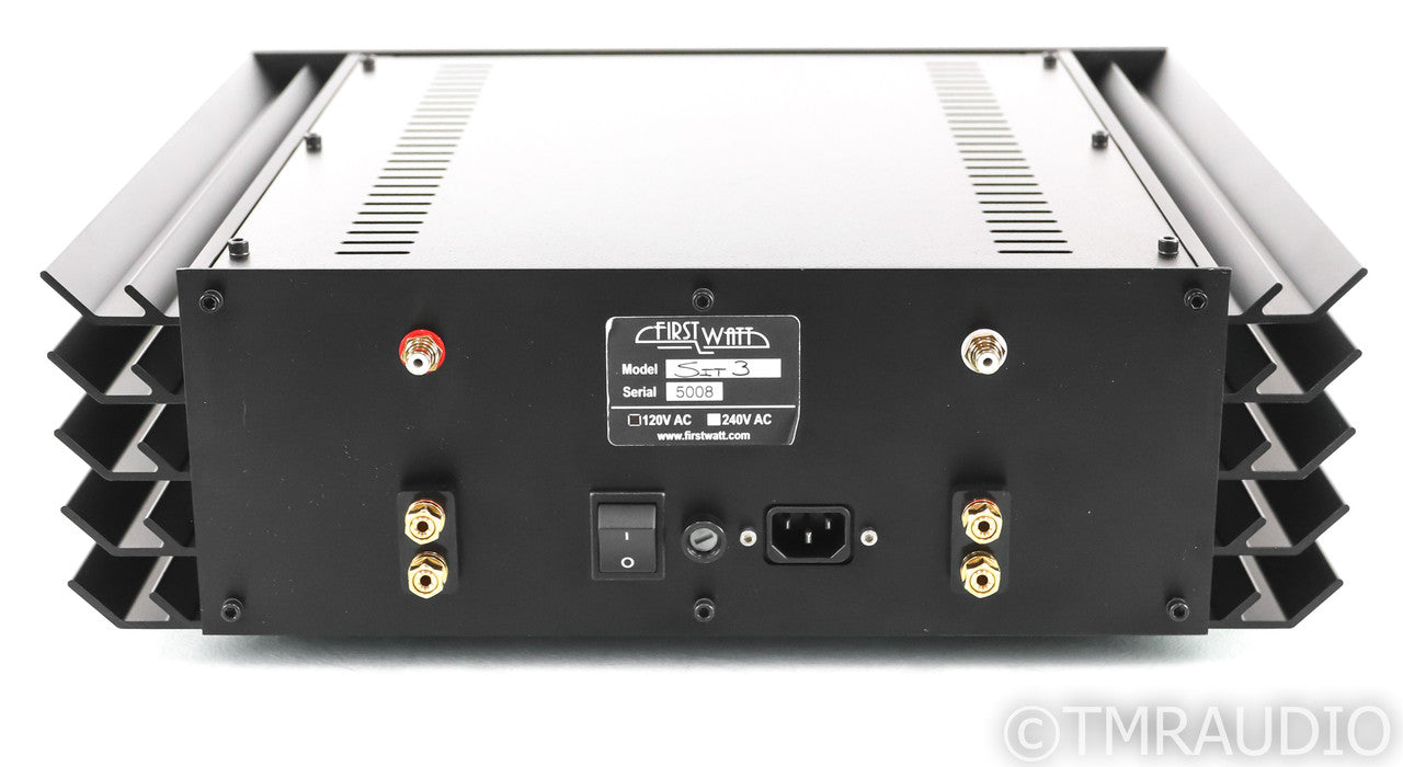 First Watt SIT 3 Stereo Power Amplifier; SIT3; Black