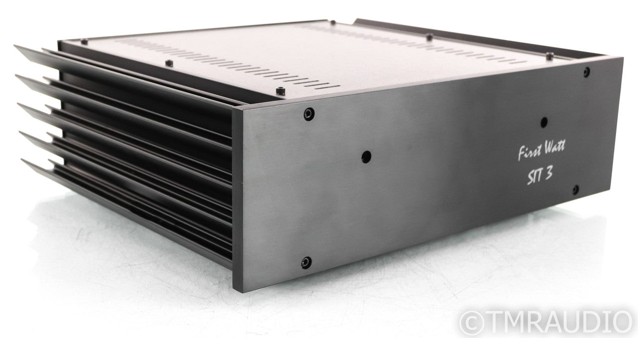 First Watt SIT 3 Stereo Power Amplifier; SIT3; Black