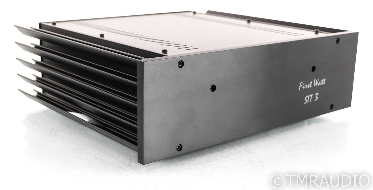 First Watt SIT 3 Stereo Power Amplifier; SIT3; Black