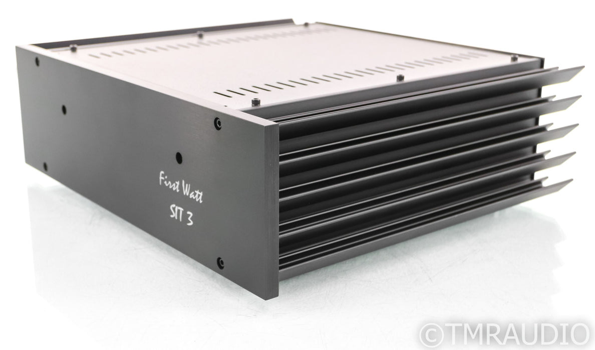 First Watt SIT 3 Stereo Power Amplifier; SIT3; Black