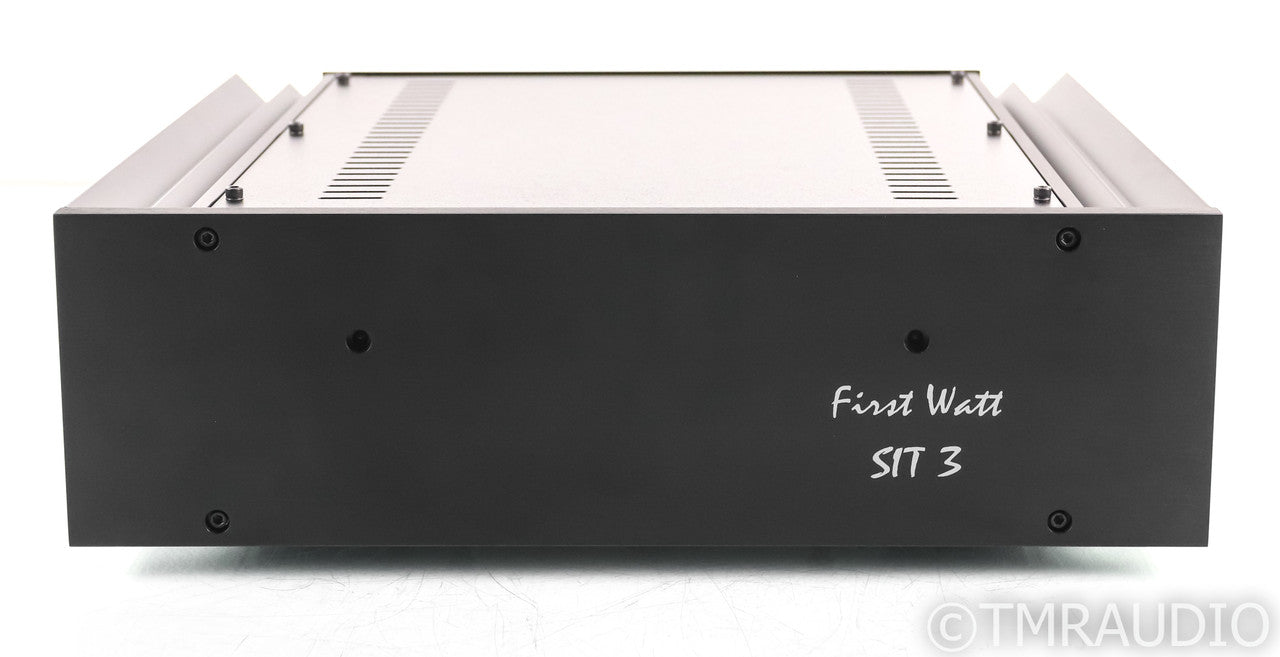 First Watt SIT 3 Stereo Power Amplifier; SIT3; Black