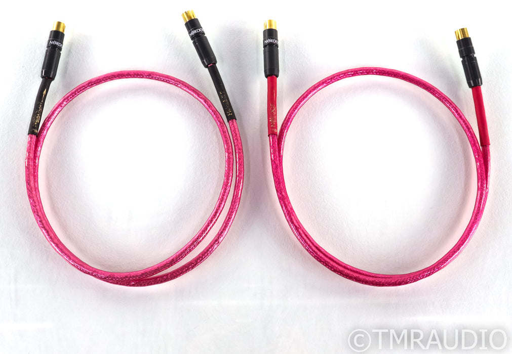 Nordost Heimdall 2 RCA Cables; 1m Pair Interconnects
