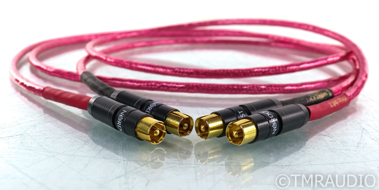 Nordost Heimdall 2 RCA Cables; 1.5m Pair Interconnects