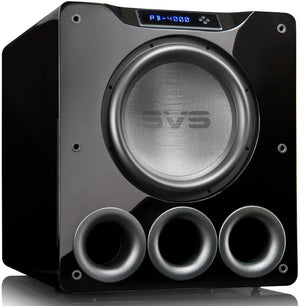 SVS PB-4000 13.5" Powered Subwoofer; PB4000; Piano Gloss Black (New)