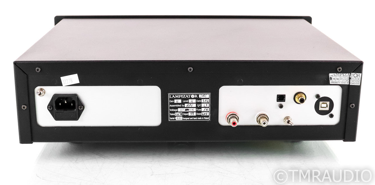 LampizatOr Level 4 Tube DSD DAC w/ USB; D/A Converter; Gen 4