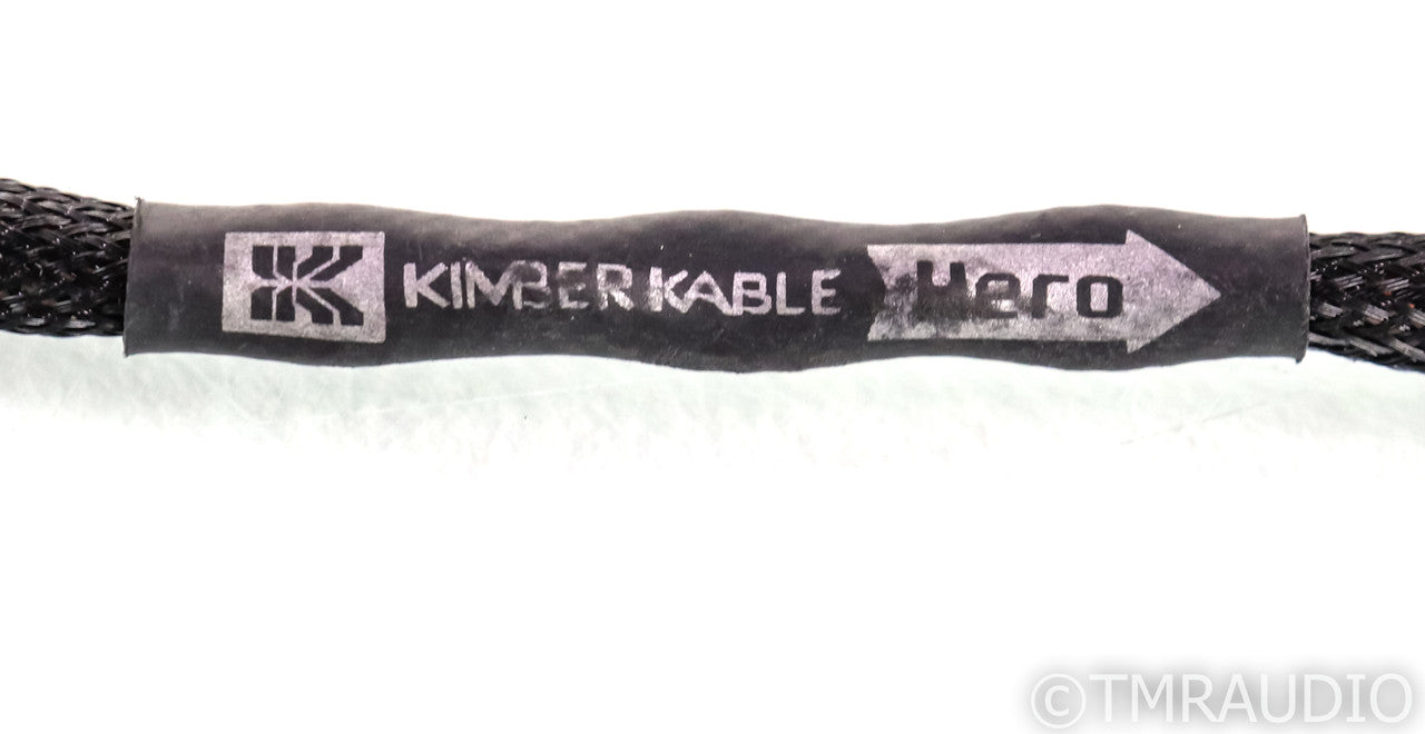 Kimber Kable Hero RCA Cables; 1m Pair Interconnects
