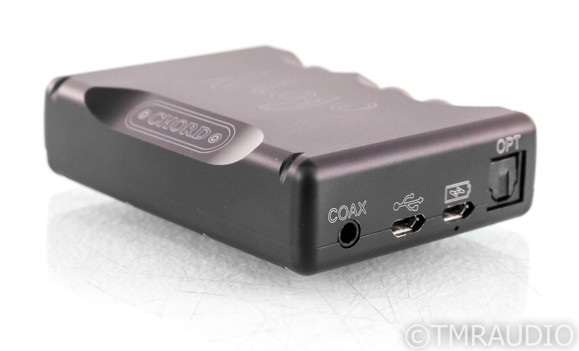Chord Electronics Mojo DAC / Headphone Amplifier; D/A Converter; Black; Leather Case