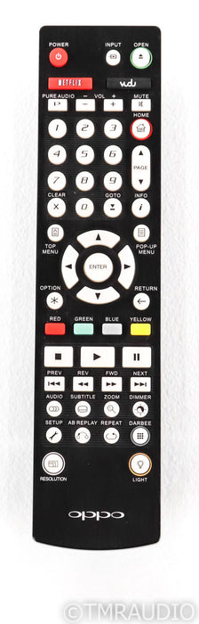 Oppo BDP-105D Universal Blu-Ray Player; BDP105D; Darbee Edition; Remote