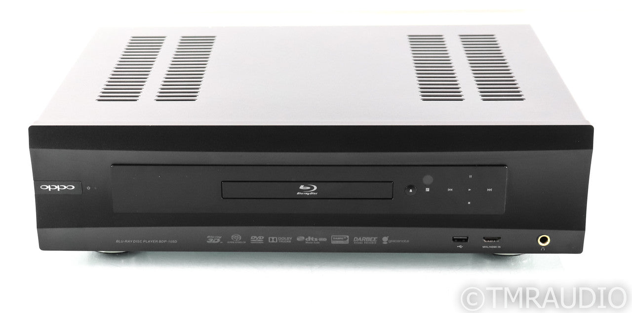 Oppo BDP-105D Universal Blu-Ray Player; BDP105D; Darbee Edition; Remote