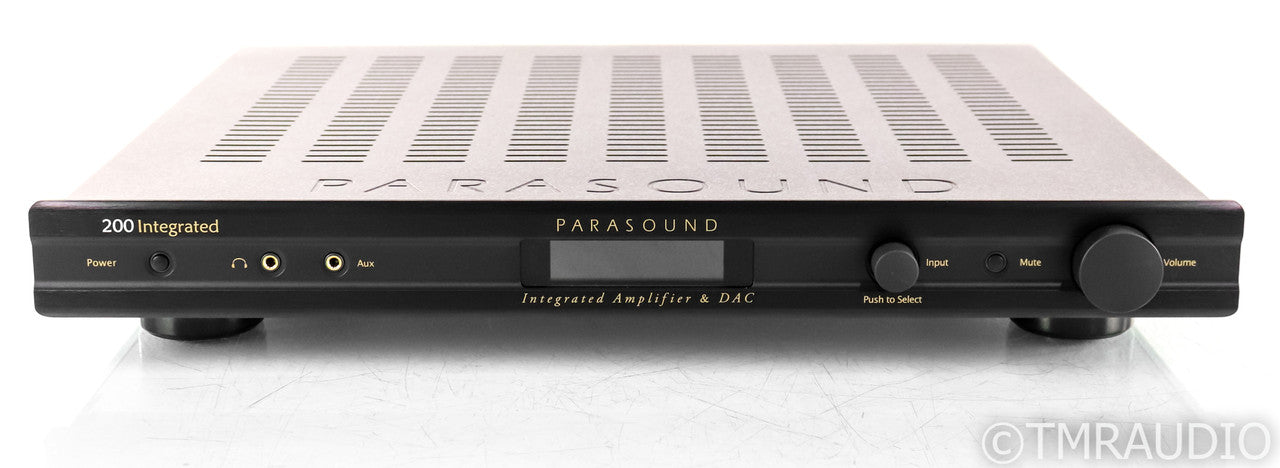 Parasound 200 Integrated Stereo Integrated Amplifier; MM / MC Phono; DAC