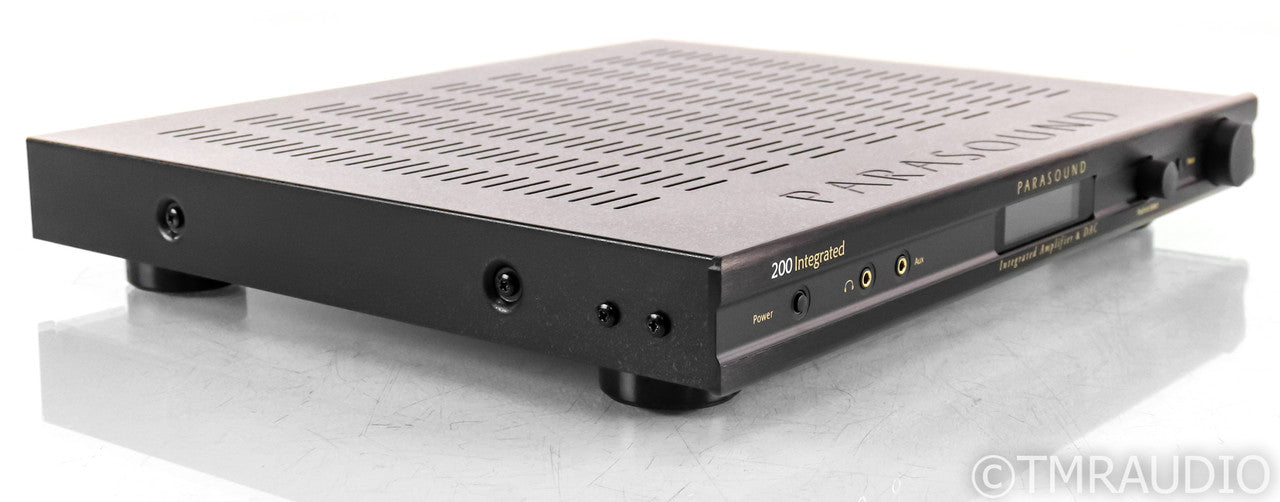 Parasound 200 Integrated Stereo Integrated Amplifier; MM / MC Phono; DAC
