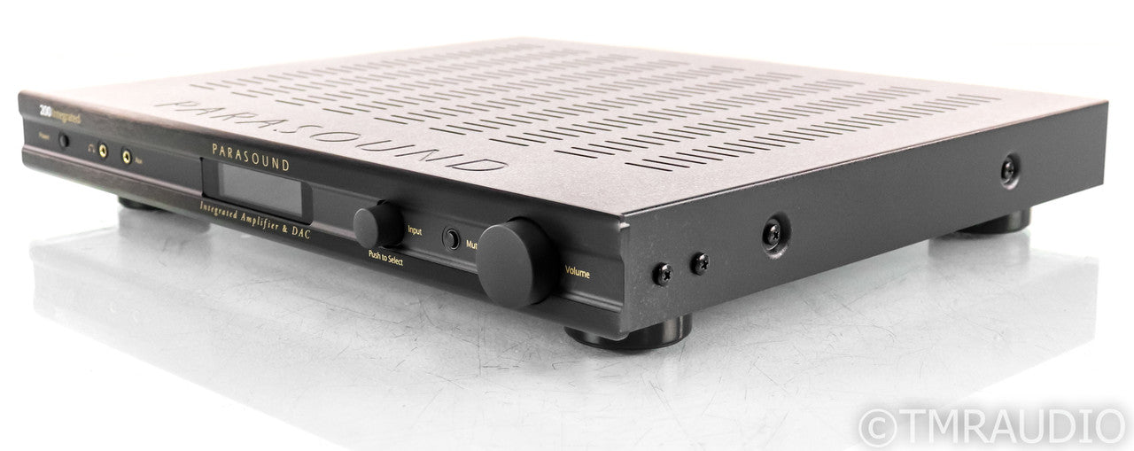 Parasound 200 Integrated Stereo Integrated Amplifier; MM / MC Phono; DAC