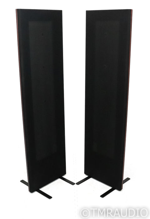 Magnepan MG-1.6/QR Magnetic Planar Floorstanding Speakers; Black and Mahogany Pair
