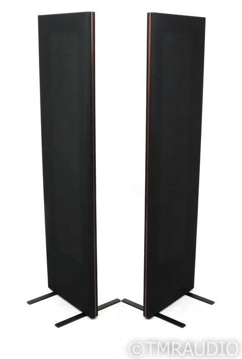 Magnepan MG-1.6/QR Magnetic Planar Floorstanding Speakers; Black and Mahogany Pair