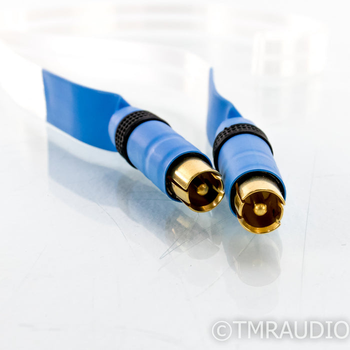 Nordost Flatline Blue Heaven RCA Cables; 1m Pair Interconnects
