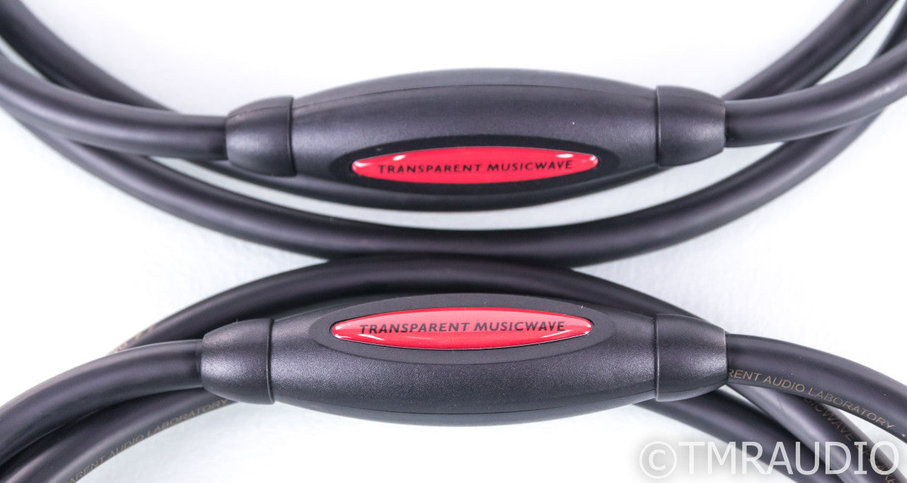 Transparent Audio MusicWave Speaker Cables; 8ft Pair