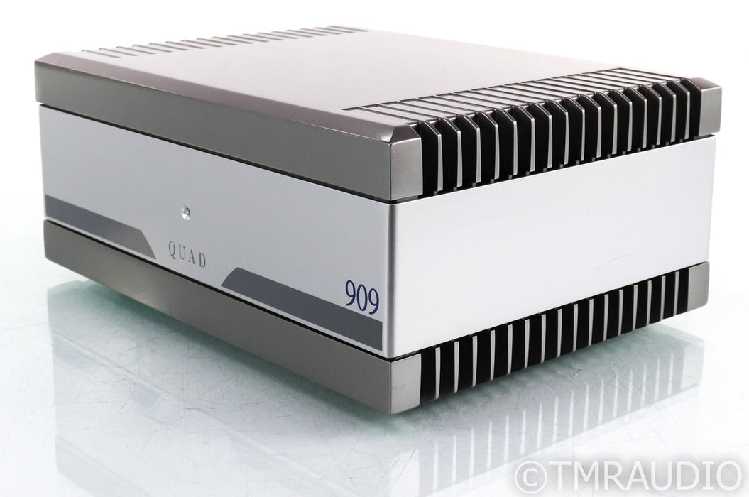 Quad 909 Stereo Power Amplifier; Silver