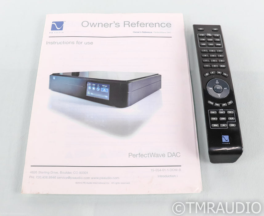 PS Audio PerfectWave DAC; D/A Converter; Remote