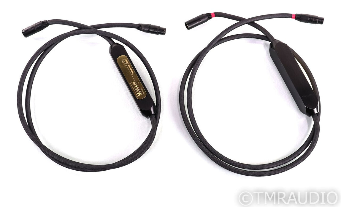 Transparent Audio Balanced MusicLink Ultra XL XLR Cables; 2m Pair Interconnects