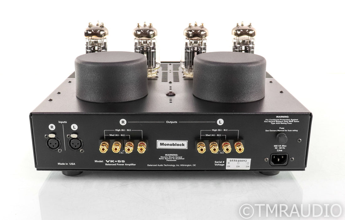 BAT VK-55SE Mono Tube Power Amplifier