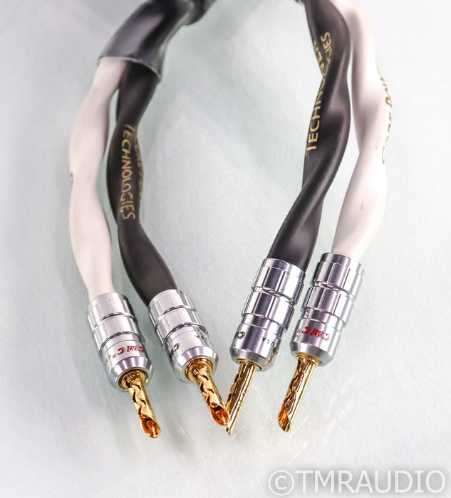 Core Power Defiant Gold Speaker Cables; 2.5m Pair