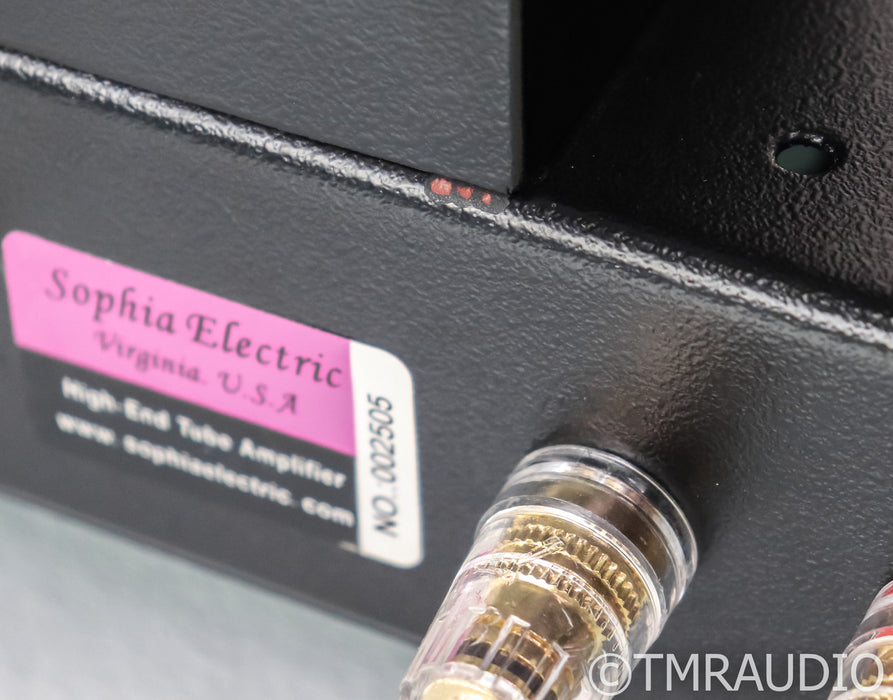Sophia Electric 91-01 300B Mono Tube Power Amplifier; Black Pair