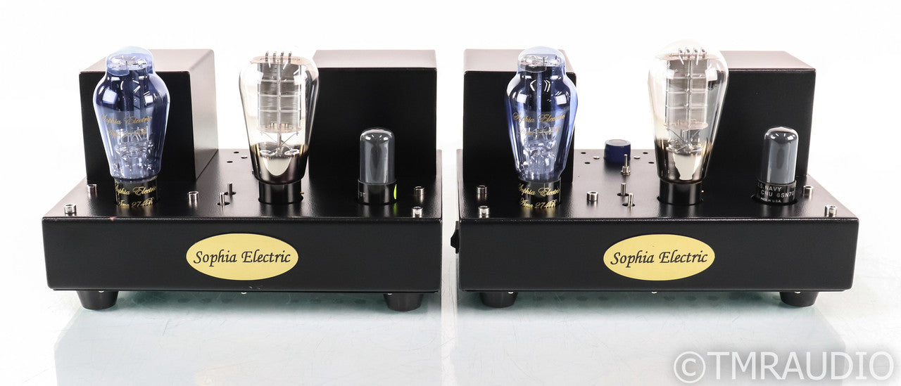 Sophia Electric 91-01 300B Mono Tube Power Amplifier; Black Pair