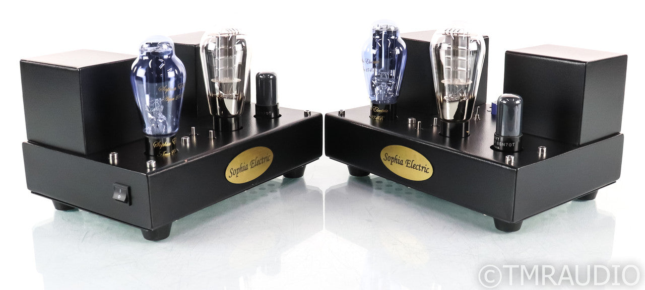 Sophia Electric 91-01 300B Mono Tube Power Amplifier; Black Pair