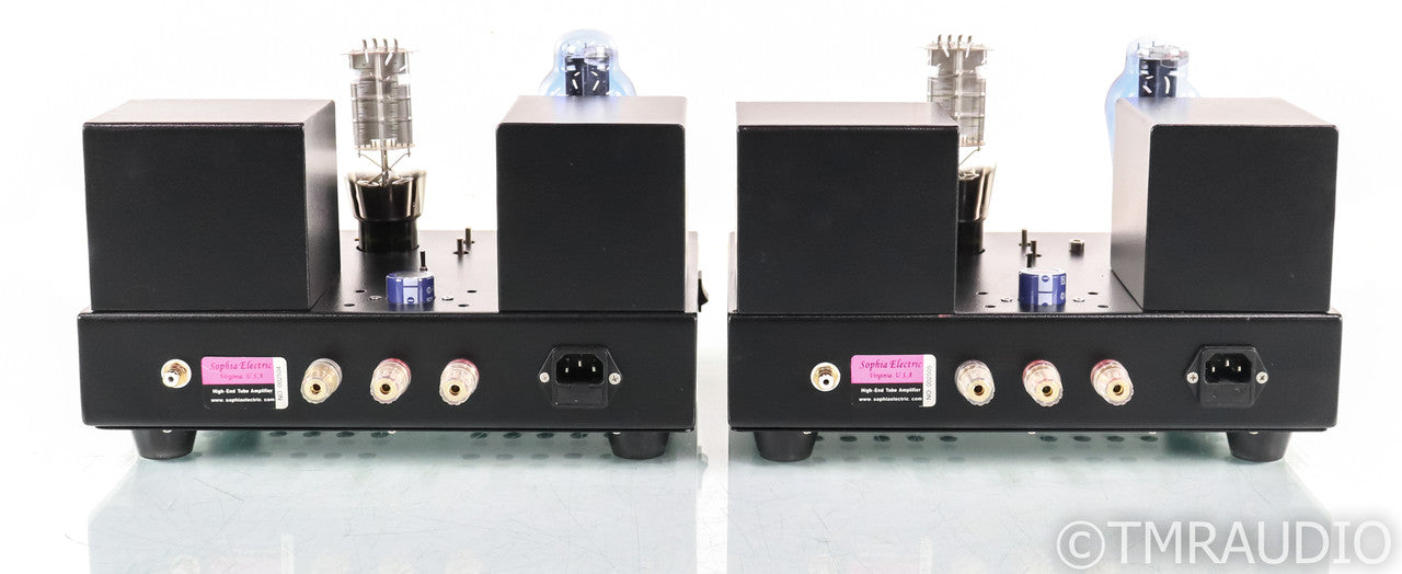 Sophia Electric 91-01 300B Mono Tube Power Amplifier; Black Pair