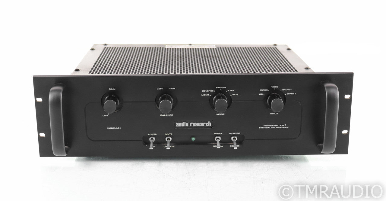 Audio Research LS1 Vintage Stereo Tube Preamplifier; LS-1; Black