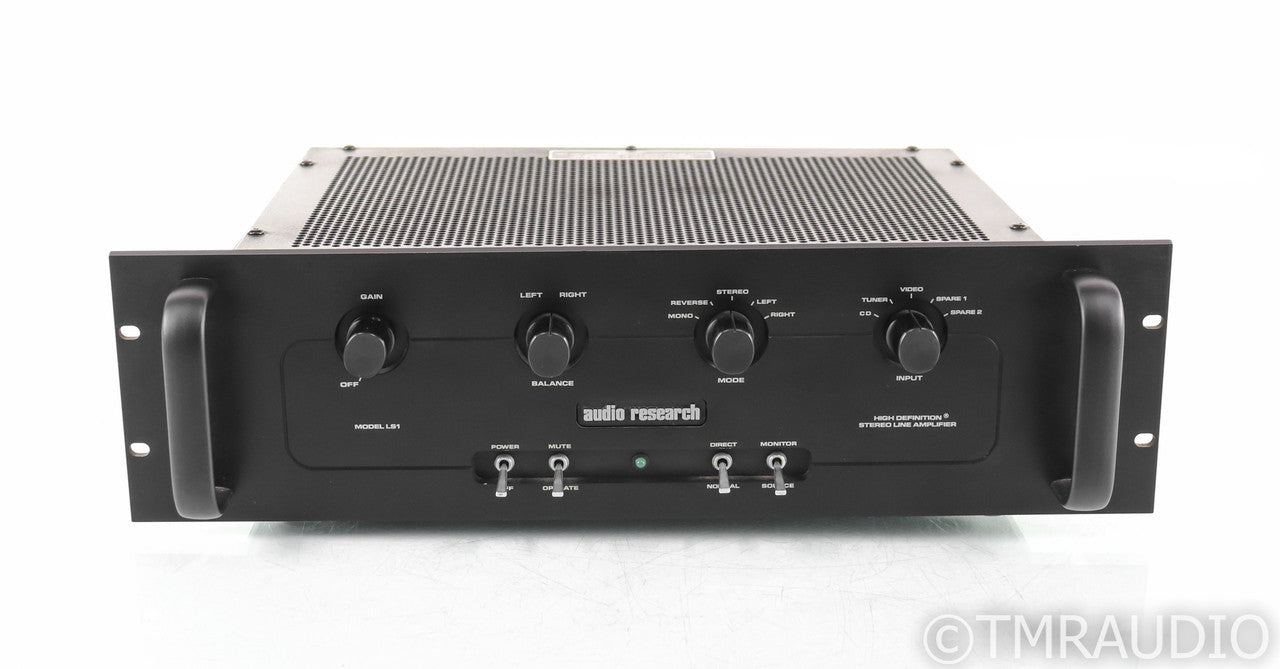 Audio Research LS1 Vintage Stereo Tube Preamplifier; LS-1; Black