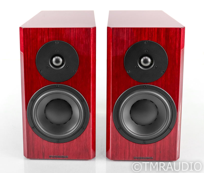 Dynaudio Special Forty Bookshelf Speakers; 40th Anniversary; Red Birchwood Pair