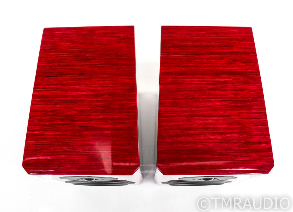 Dynaudio Special Forty Bookshelf Speakers; 40th Anniversary; Red Birchwood Pair